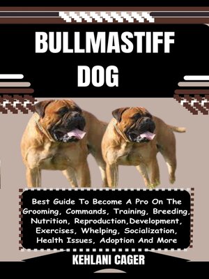 cover image of BULLMASTIFF DOG